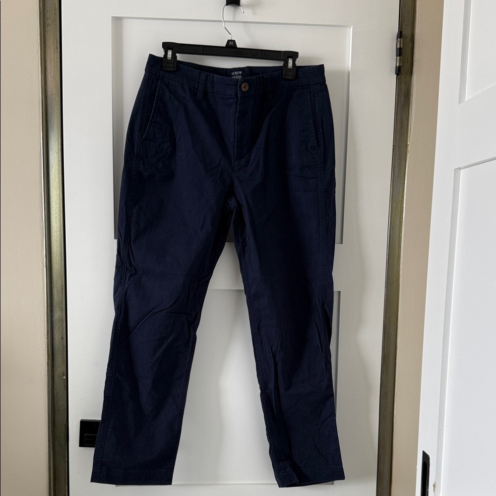 J. Crew women’s high rise girlfriend Dark Blue Chinos
